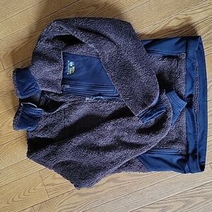 Mountain Hardwear brown fleece jacket. Size medium.